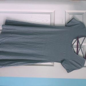 Seafoam T-shirt dress